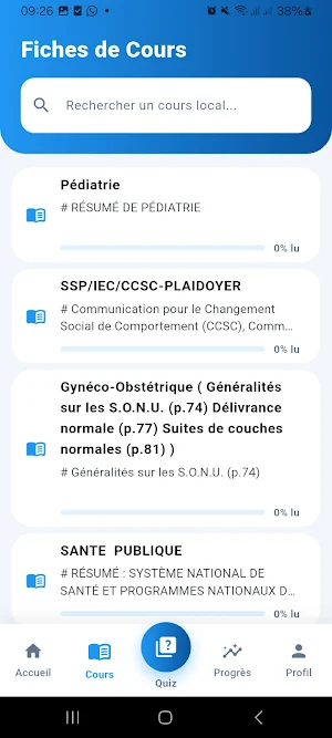 Santé Revis Screenshot 1