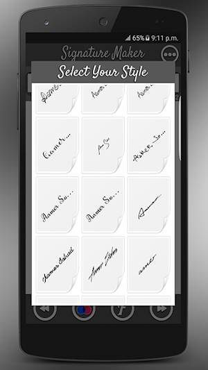 Signature Maker to My Name Screenshot 2