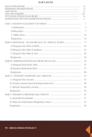 Akidah Akhlak MI Kelas 4 2020 Screenshot 1