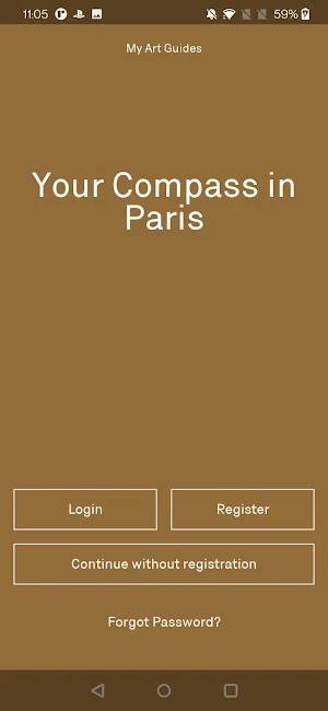 My Art Guide Paris 2022 Screenshot 1