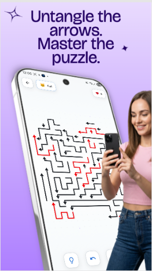 Arrow Puzzle: Logic Brain Game Screenshot 0
