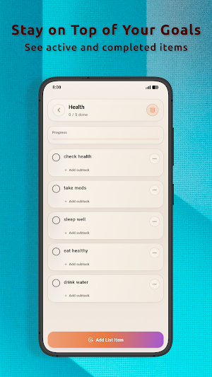 AutoList Screenshot 2