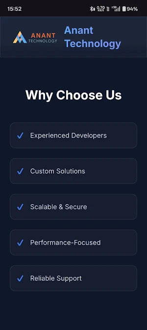 Anant Technology Screenshot 0