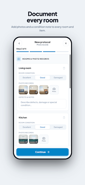 Move-In Checklist: Inspection Screenshot 3