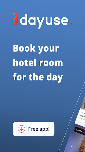 Dayuse: Hotel rooms for the day Screenshot 0