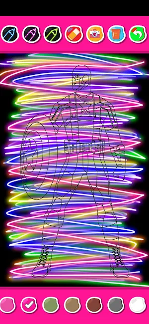 Superhero Coloringbook Screenshot 3