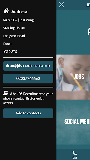 JDS Recruitment Screenshot 1