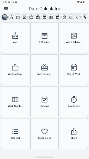 Date Calculator Screenshot 0