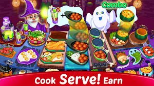 Halloween Cooking: Chef Madness Fever Games Craze Screenshot 1