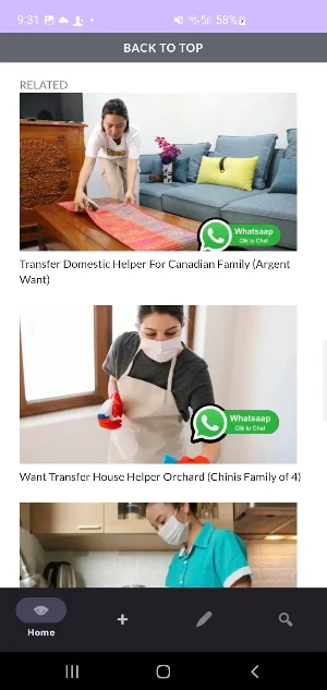 sg helpers | helper jobs in sg Screenshot 1