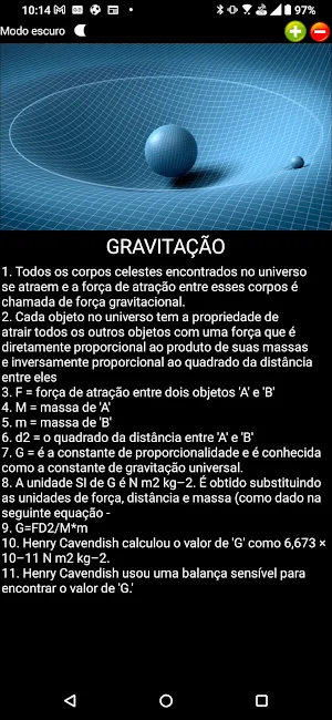 Ensino de ciências Screenshot 2