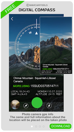Digital Compass GPS Screenshot 2
