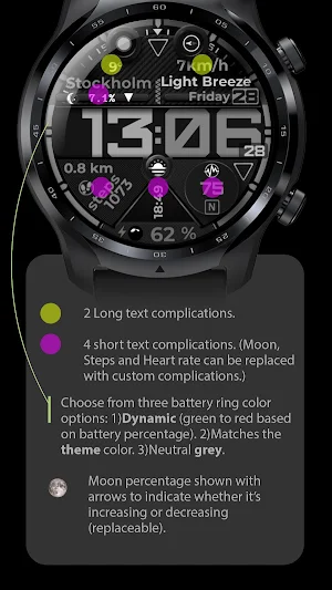 Watch Face CUE149 Screenshot 3