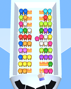 seat sort puzzle Screenshot 1