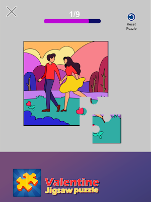 Valentine Jigsaw Puzzle Screenshot 3