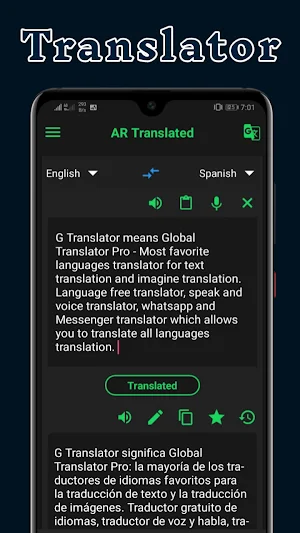 All Voice and text Translator Screenshot 2
