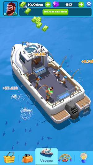 Fishing Frenzy:Idle Hooked Inc Screenshot 0