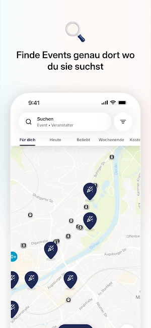 Festnetz - Events entdecken Screenshot 1