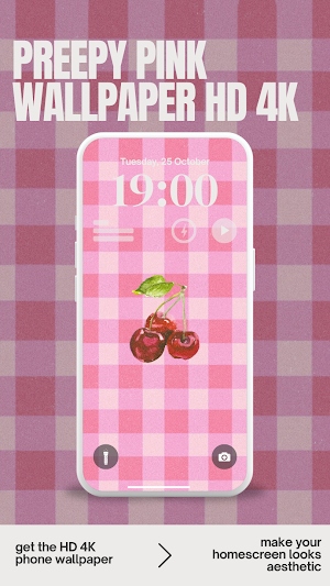 Preepy Pink Wallpaper HD 4K Screenshot 0