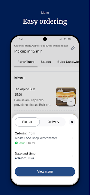 Alpine Food Shop Westchester Screenshot 2