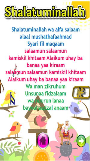 lagu anak islami sholawat nabi Screenshot 1