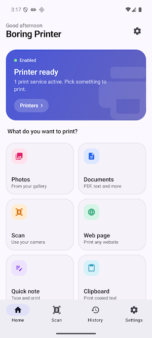 Boring Printer Screenshot 0