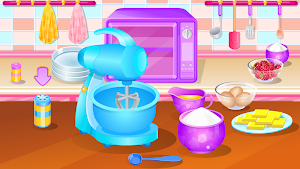 cooking games cake berries Screenshot 0