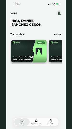 Omni App Screenshot 2
