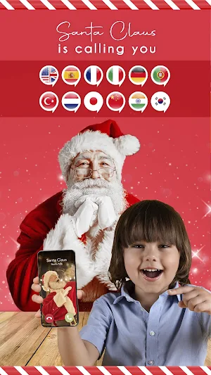 Call santa – Fake message Screenshot 0