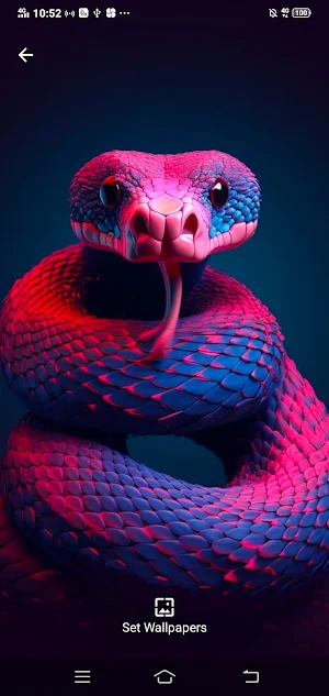 Snake Neon HD Wallpapers Screenshot 2
