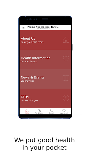 Priime Nephrocare, Nutrition and Wellness Screenshot 0