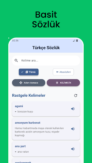 Basit Sözlük Screenshot 0