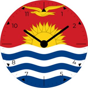 Kiribati Analog Watch Face Screenshot 3