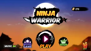 Ninja Warrior - Dart Fighting Screenshot 0
