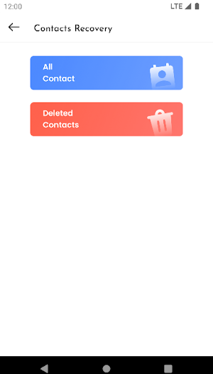 File and Contact Recovery Screenshot 2