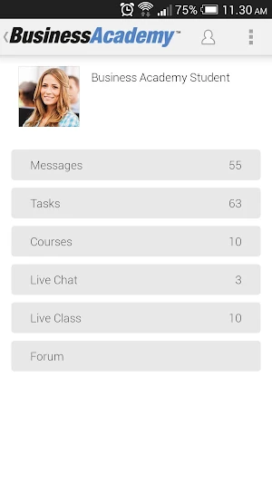BusinessAcademy Screenshot 1