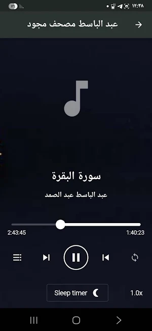 عبد الباسط مصحف مجود بدون نت Screenshot 3