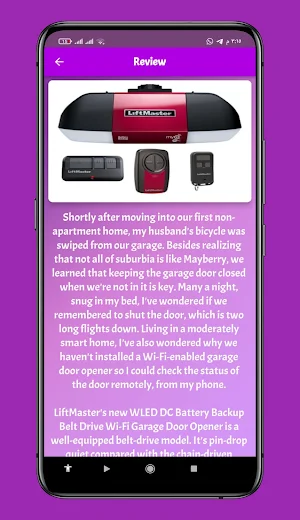 LiftMaster Garage Door Guide Screenshot 2