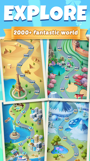 Sweety City - Match 3 Mania In World Screenshot 3