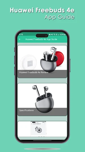 Huawei Freebuds 4e App Guide Screenshot 2