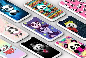Panda Wallpaper - Cute Backgrounds; Offline Screenshot 0