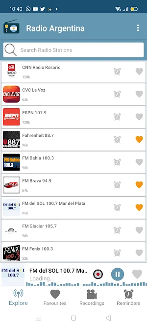 Radio Argentina :Live FM Radio Screenshot 1