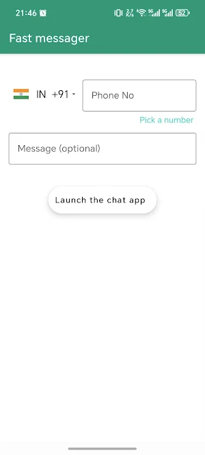 Fast messager Screenshot 1