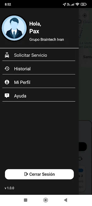 360 Movil Pasajero Screenshot 1