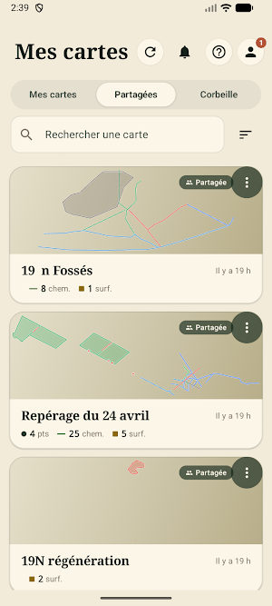 Sylvie - GPS forestier Screenshot 0