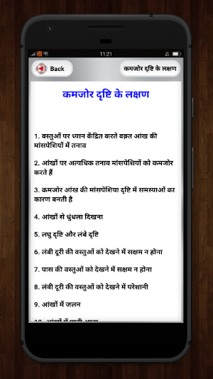 Chashma utarne ke upay - Ankho ka ilaj Screenshot 1