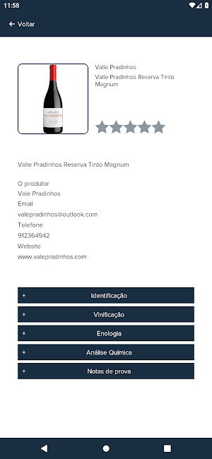 Confraria dos Vinhos Screenshot 2