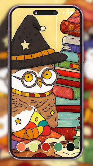 Owl Coloring for Adults Screenshot 2