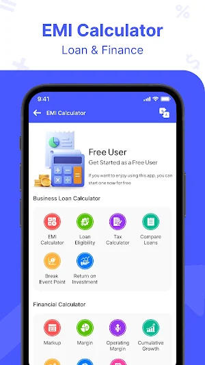 EMI Calculator - Loan Planner Screenshot 0