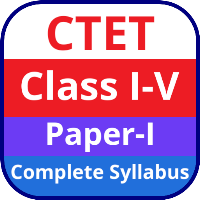 CTET Exam Primary Level (I-V)